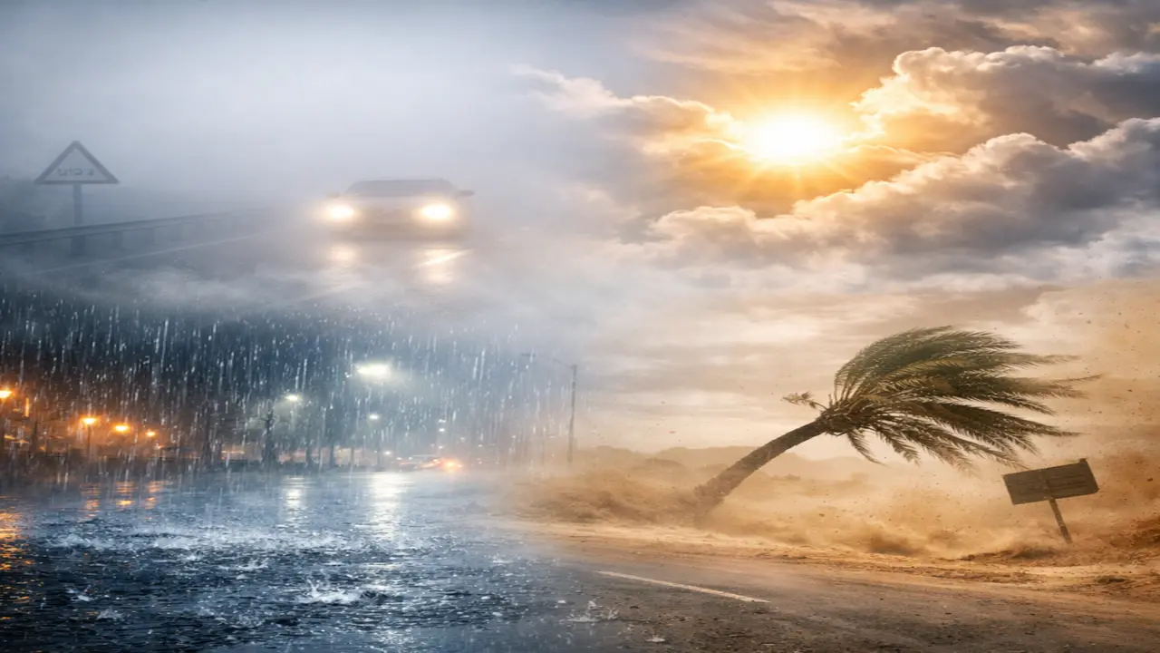 أمطار ورياح باردة.. هيئة الأرصاد تحذر من تقلبات طقس الأحد بجميع المحافظات